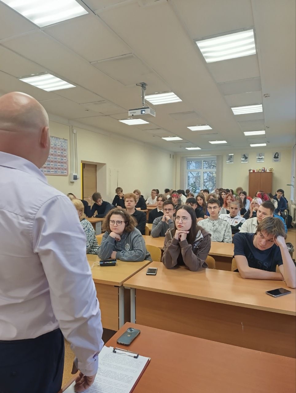 В Колледже информатики и программирования прошёл «День правовых знаний» для студентов первого курса.